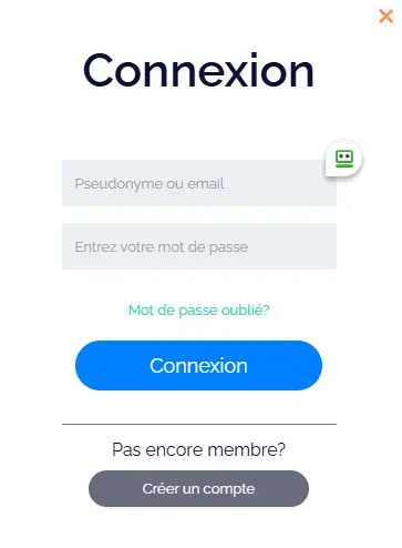 Accesso dei membri di CHIPSTARS CASINO