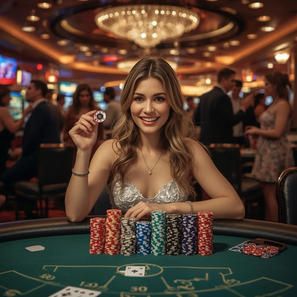 bonus tra le mani di un uomo al casinò CHIPSTARS CASINO